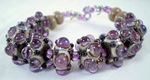 base of Zombie with Deep Purple & Dark Ivory glasses, TAG Golden Emerald, & highlights of Copper Ruby