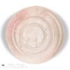 Morgan Ltd Run (511923)<br />A cloudy transparent pink rose color with a golden shimmer.